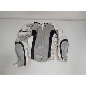 Joe Rocket Cleo 2.2 Womens Waterproof Protective Motorcycle Zipper Jackets Sz L